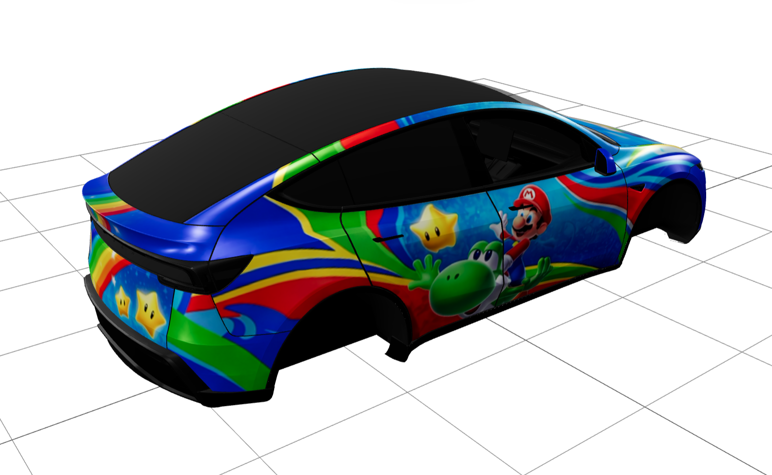 马里奥精品皮肤 实车效果图 2
