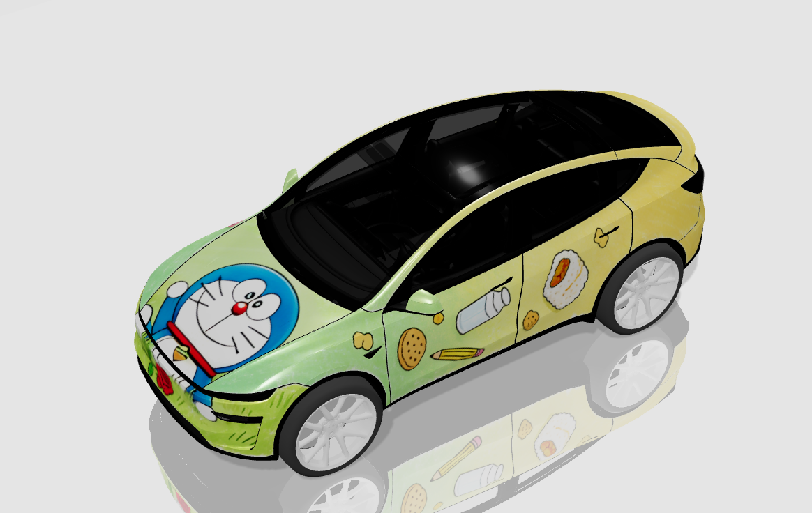 哆啦A梦 实车效果图 1