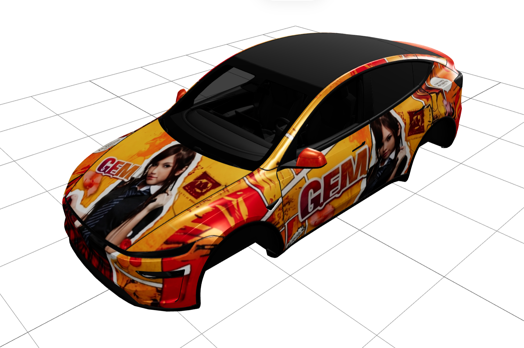 邓紫棋 实车效果图 2