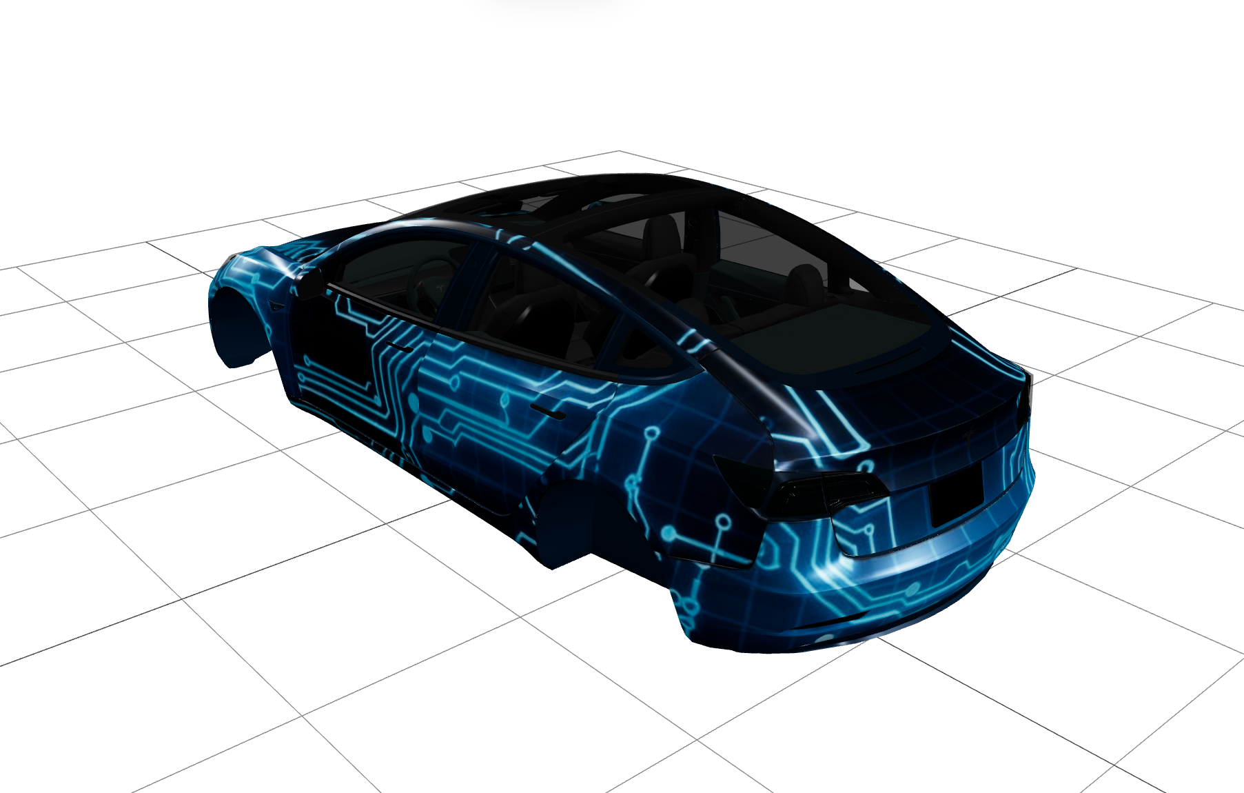 电路 实车效果图 2