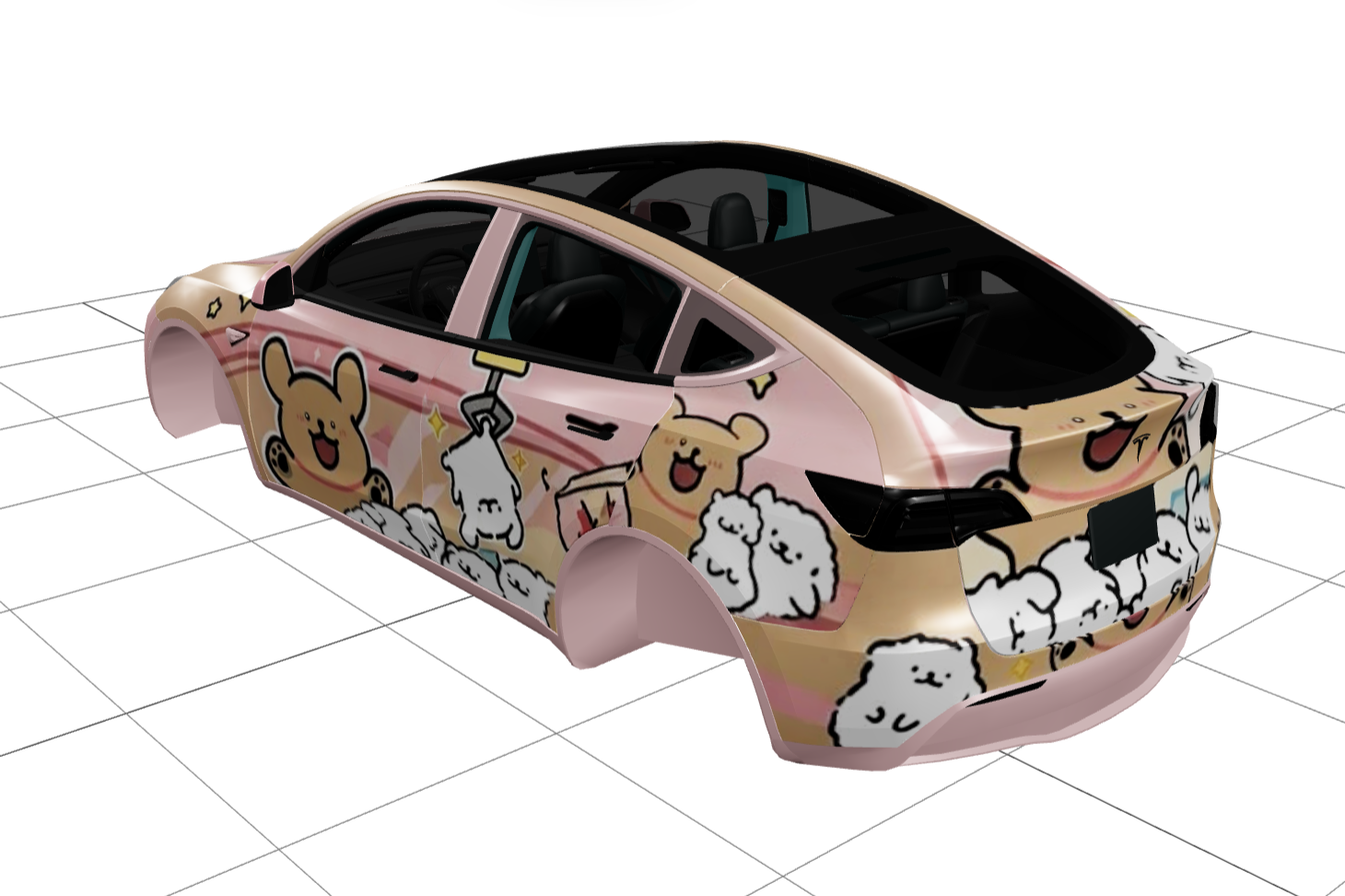 精品皮肤 实车效果图 2