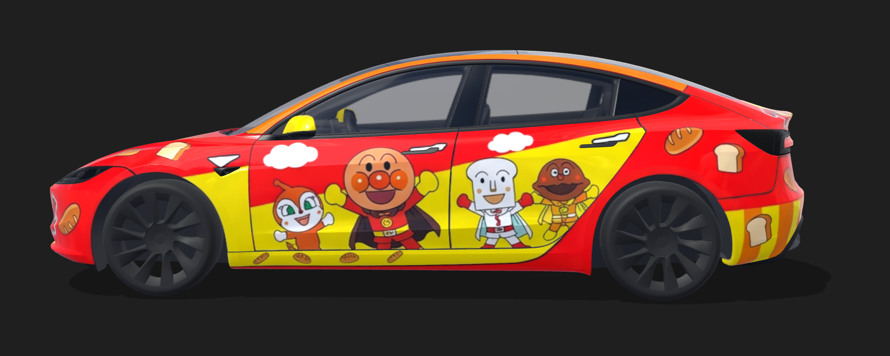 面包超人 实车效果图 1