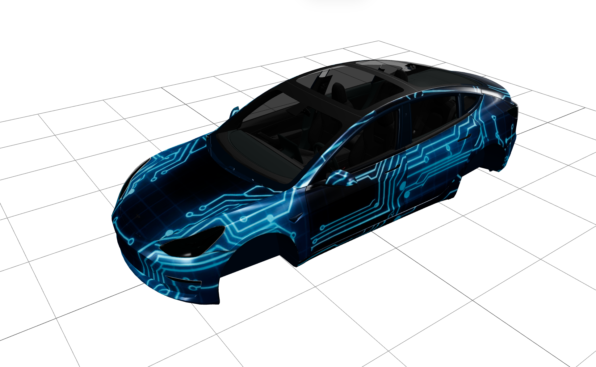 电路 实车效果图 1