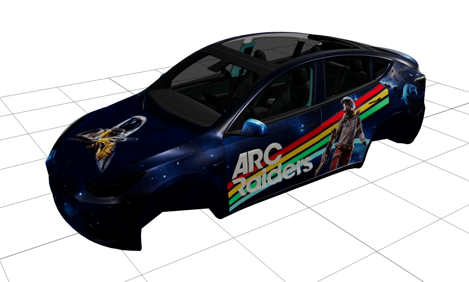 精品皮肤 实车效果图 1