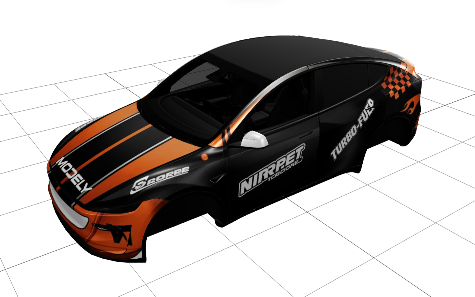 精品赛车皮肤 实车效果图 2