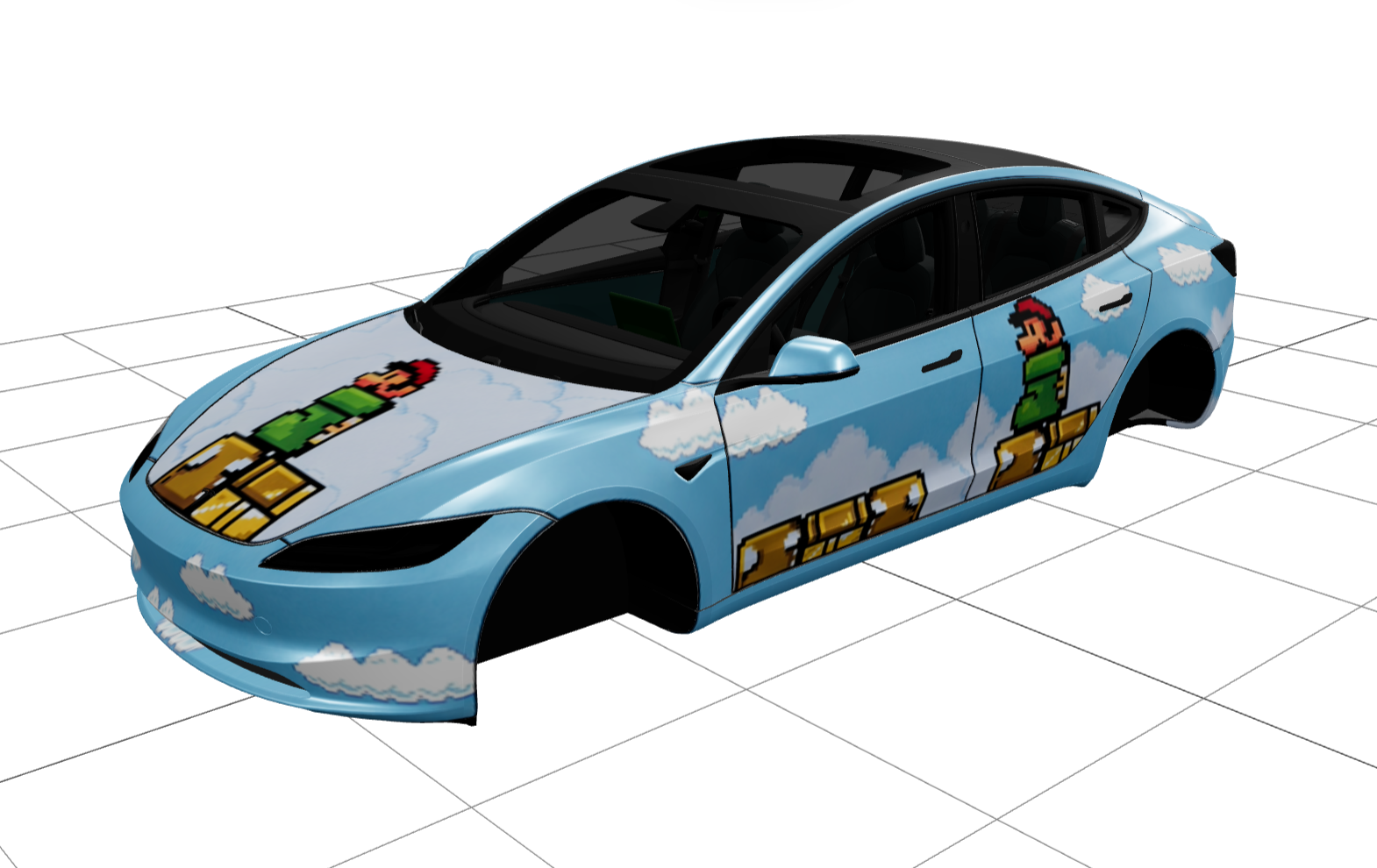 焕新3马里奥 实车效果图 1