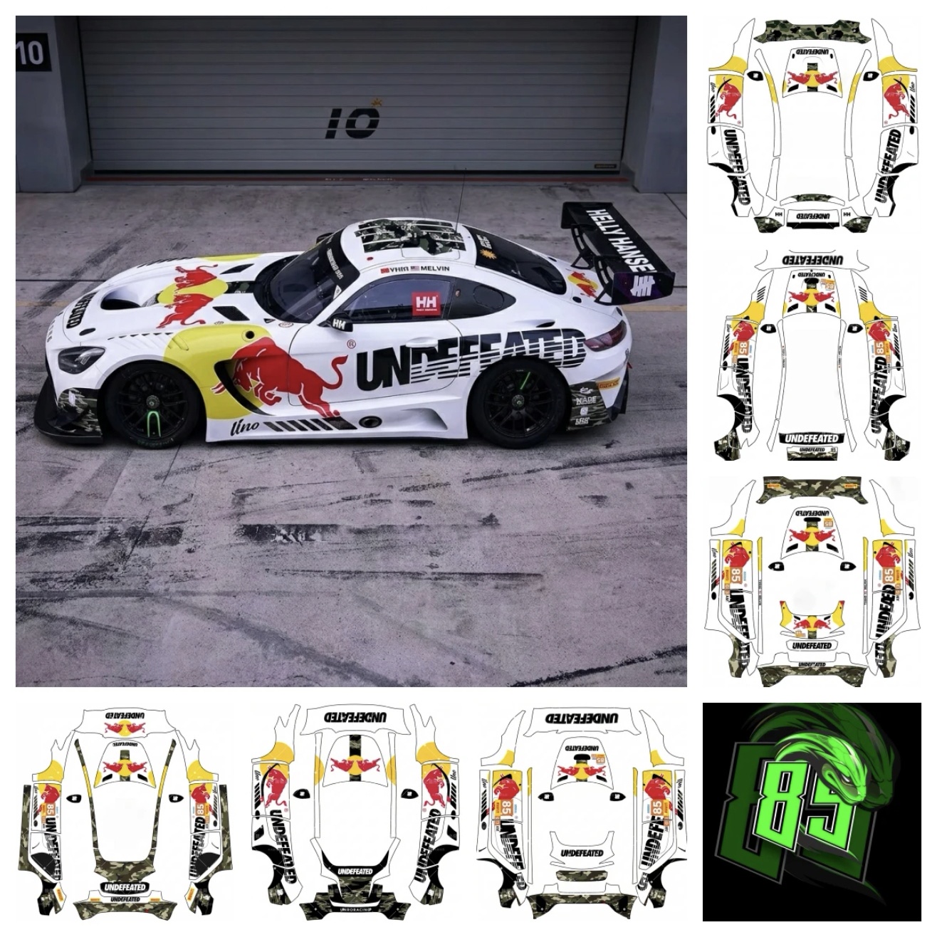 王一博白牛涂装 实车效果图 1