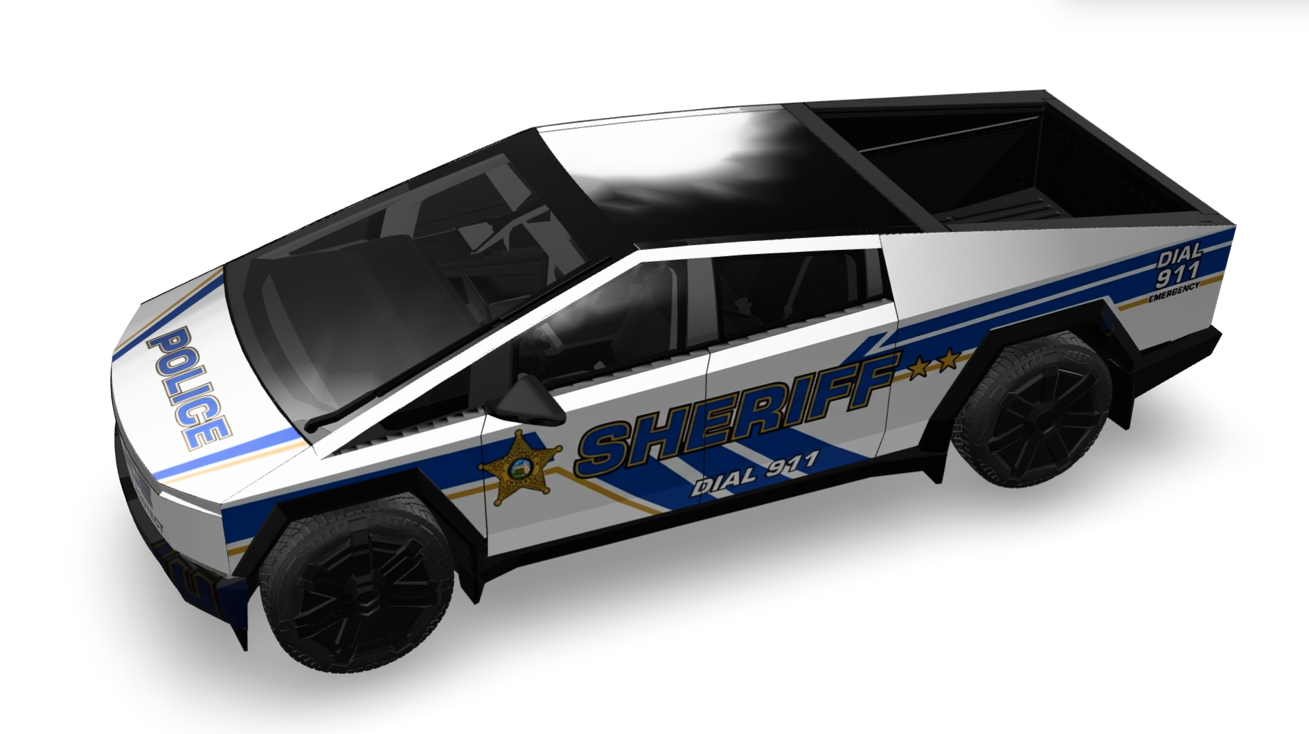 警车 实车效果图 1