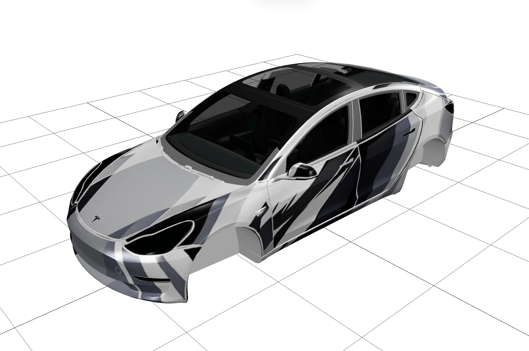 精品皮肤 实车效果图 1