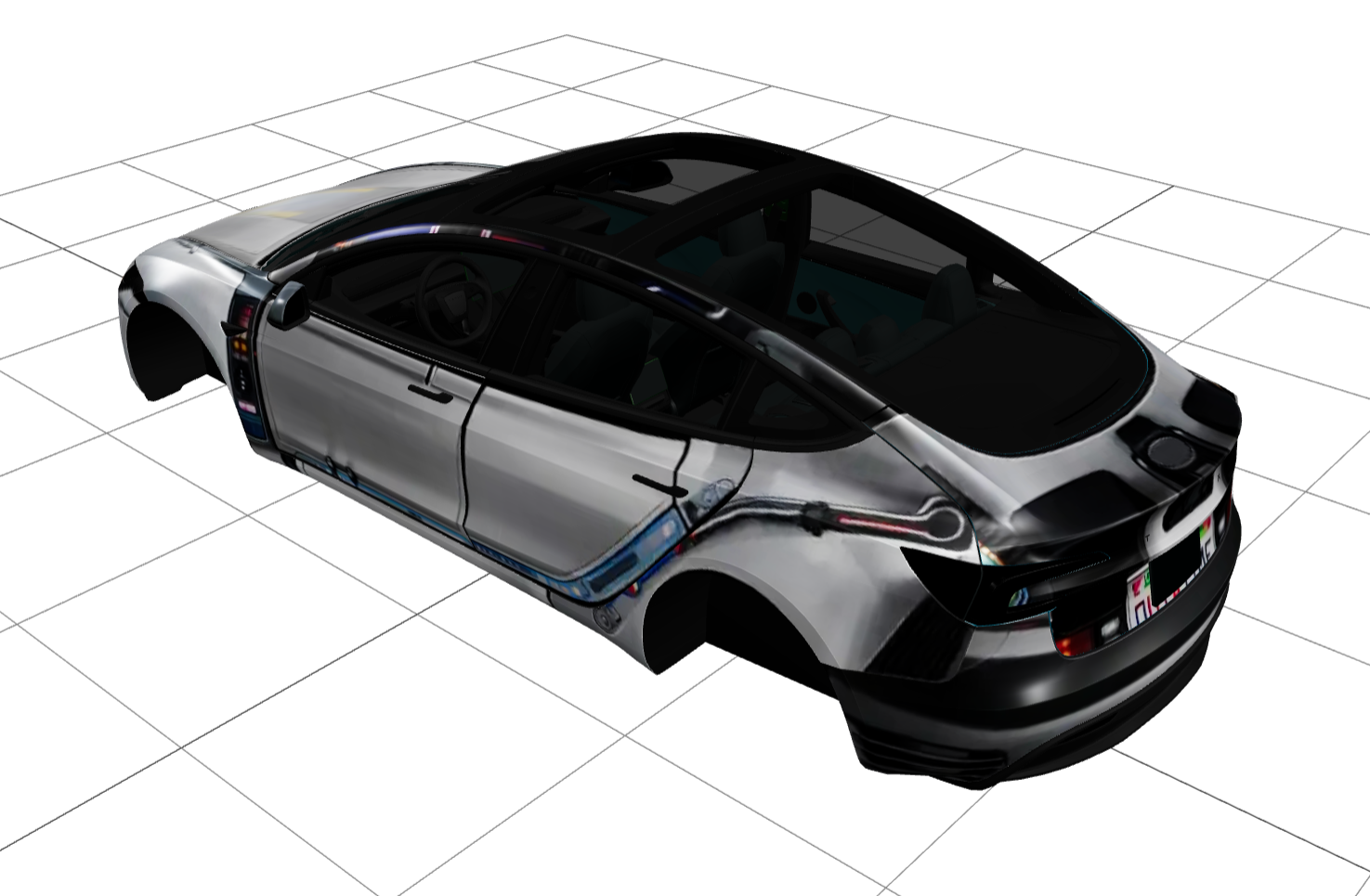 精品皮肤 实车效果图 2