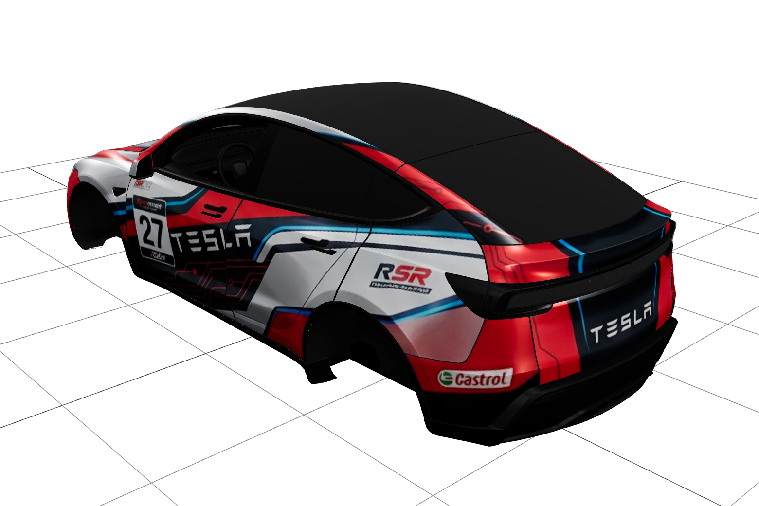 精品赛车皮肤 实车效果图 2