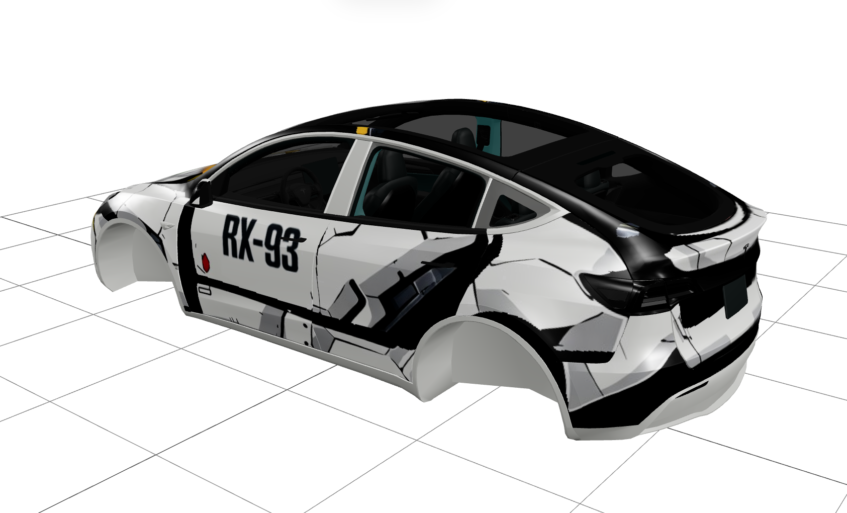 RX-93修复版 实车效果图 2