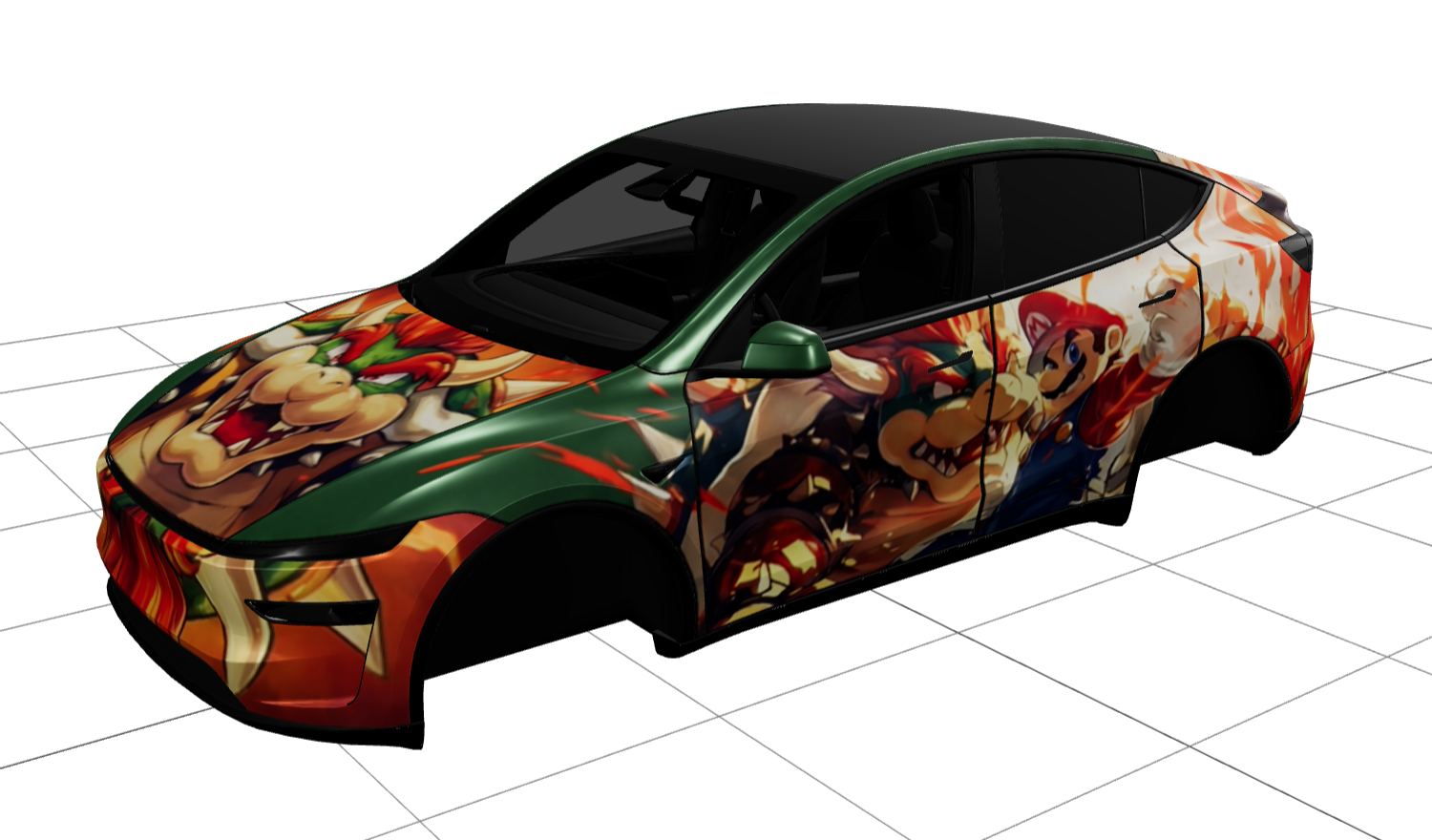 马里奥精品皮肤 实车效果图 1