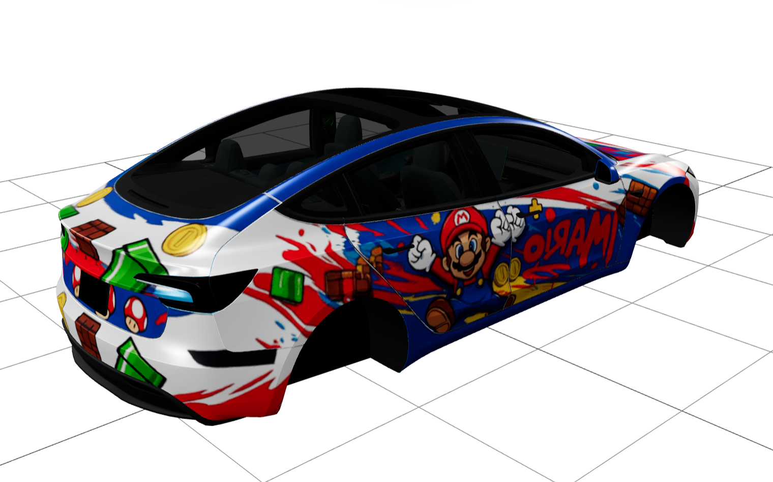 焕新3马里奥 实车效果图 2