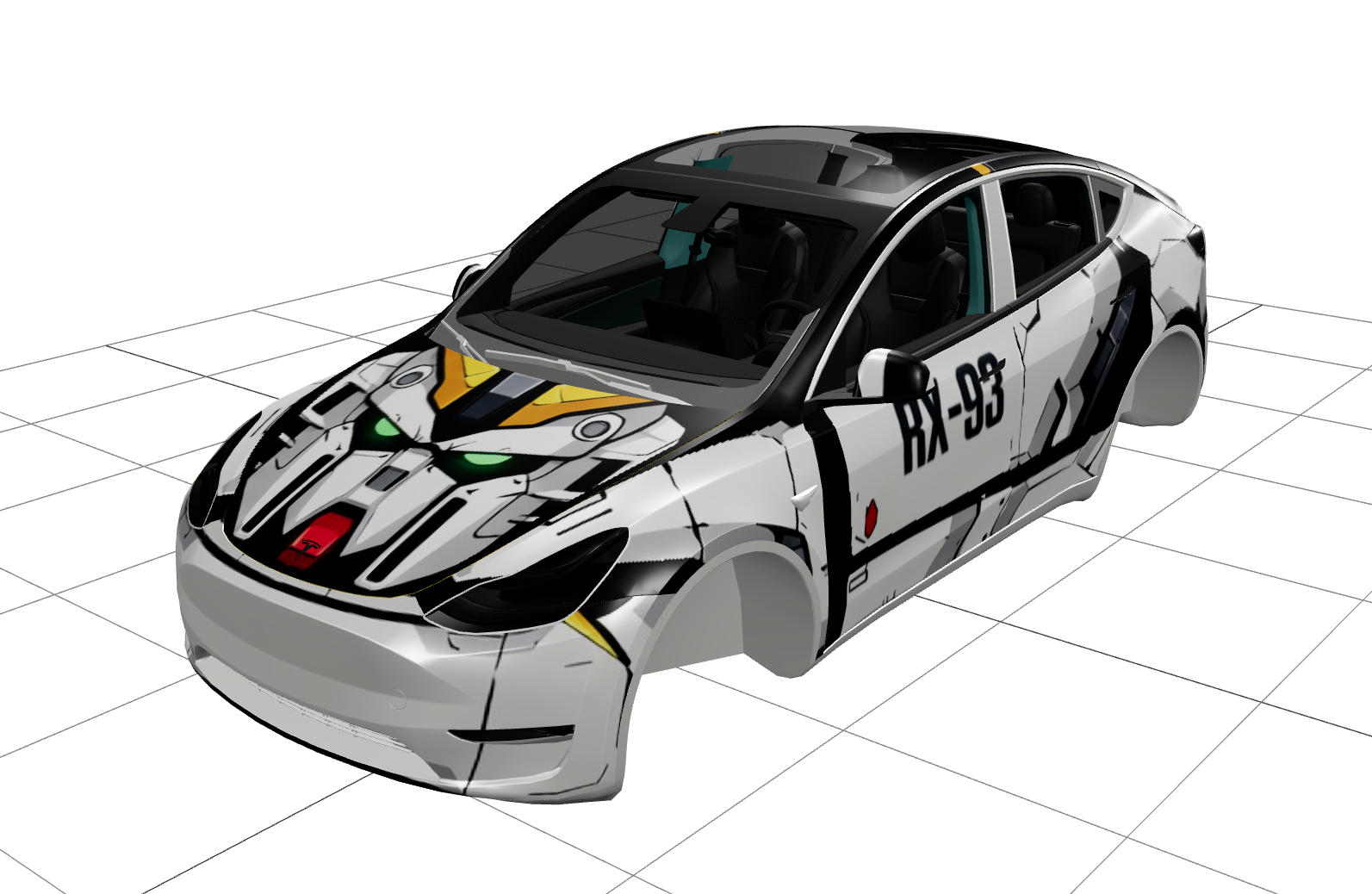 RX-93修复版 实车效果图 1