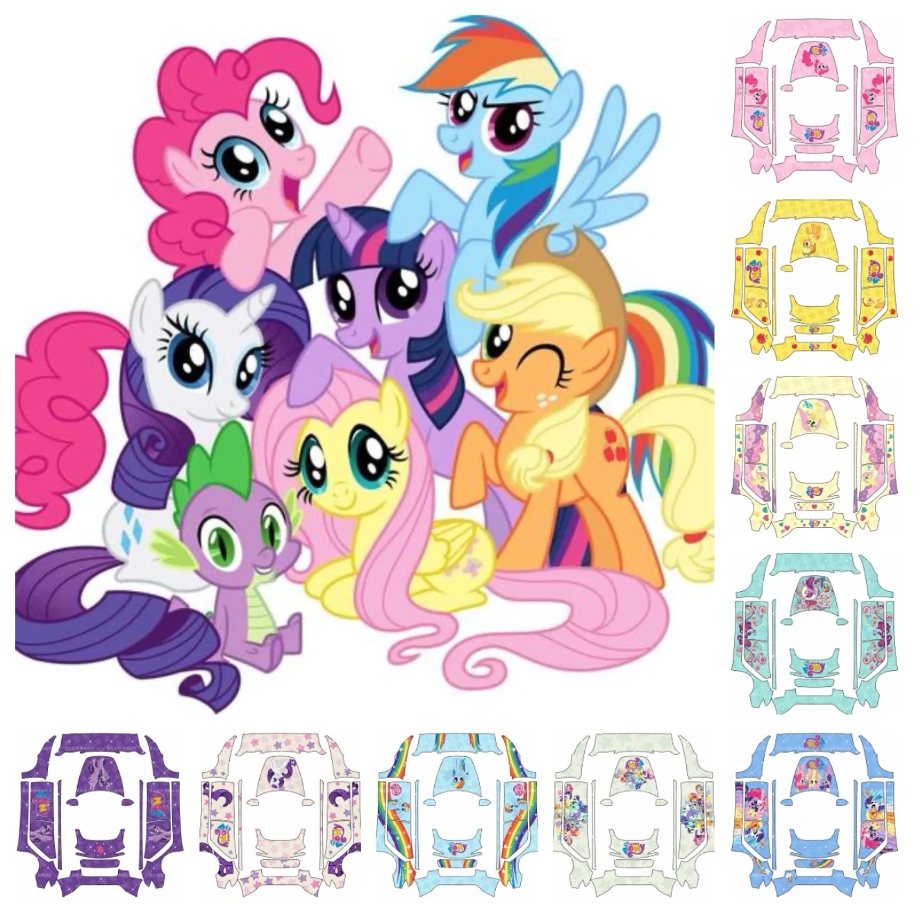 小马宝莉魔法 实车效果图 1