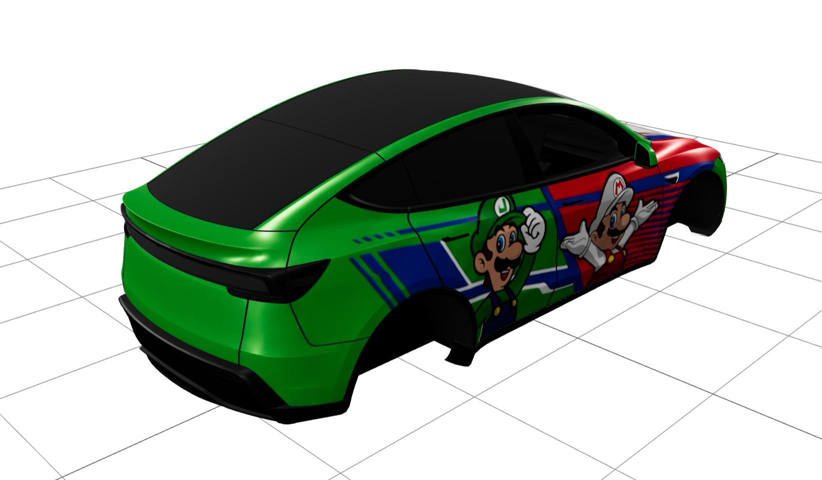 马里奥精品皮肤 实车效果图 2