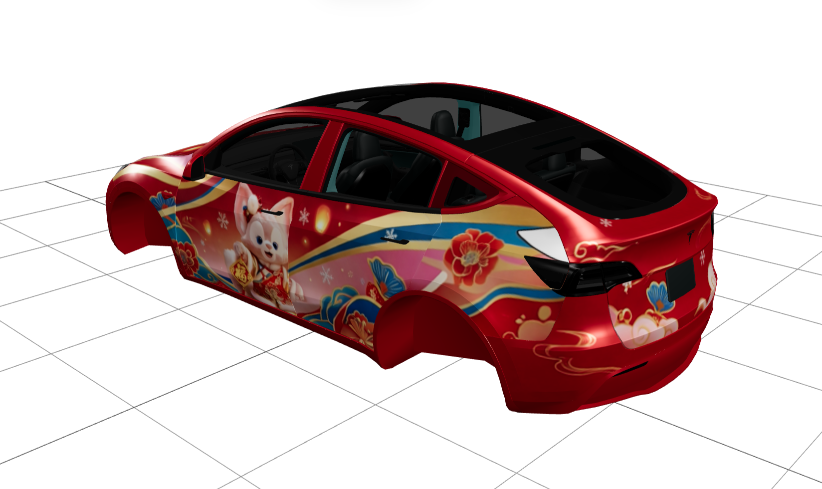 LinaBell 实车效果图 2