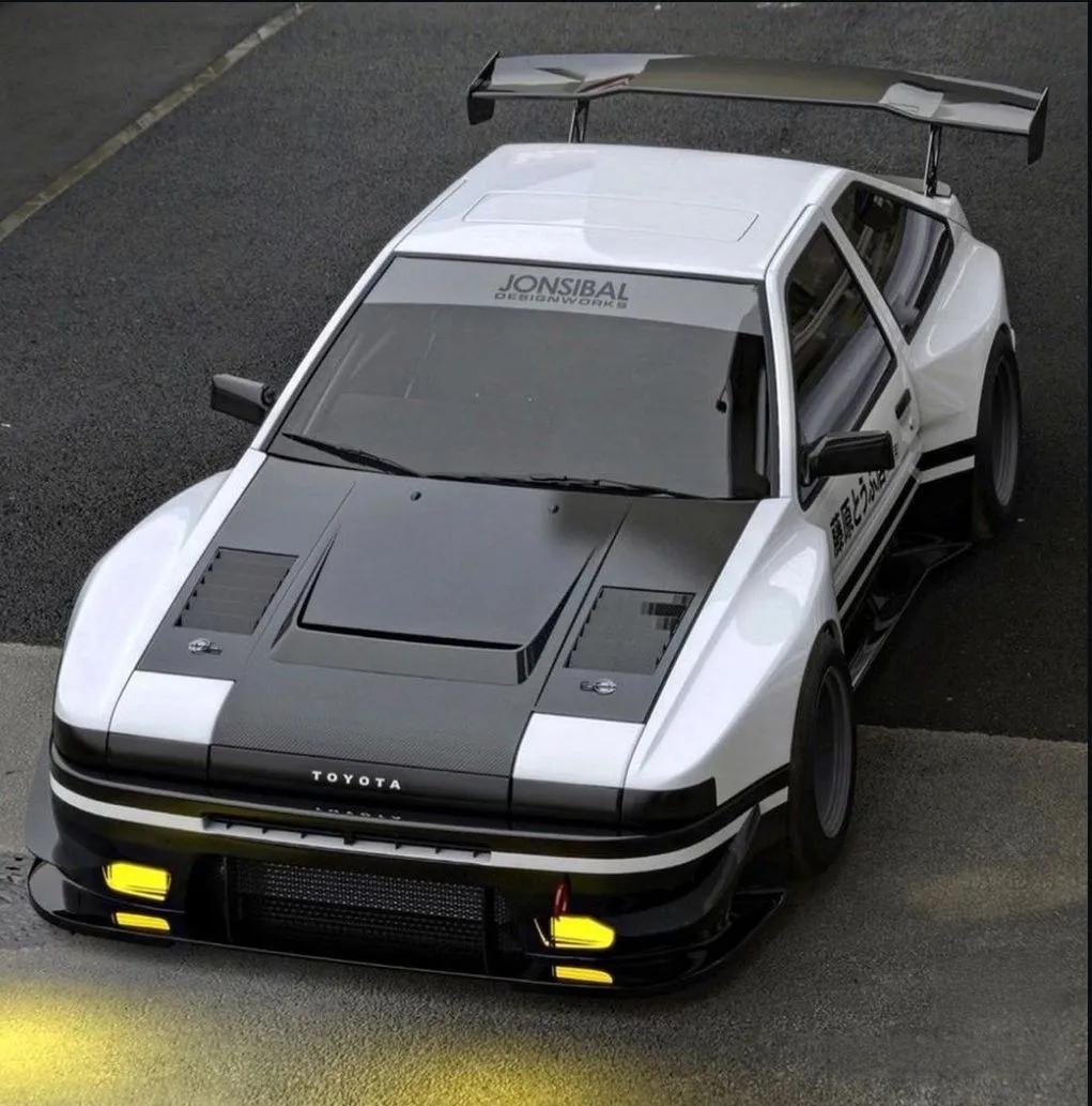 花40块钱买的AE86复刻极品皮肤 实车效果图 2