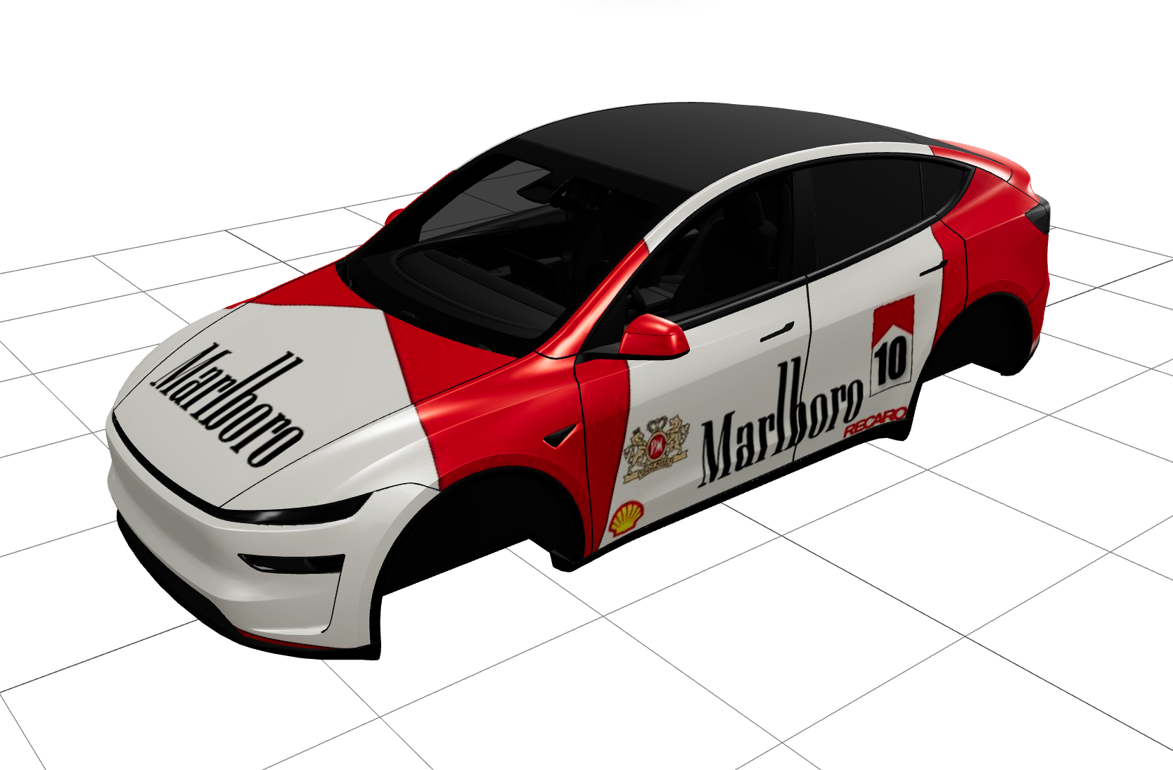 万宝路修复版 实车效果图 1