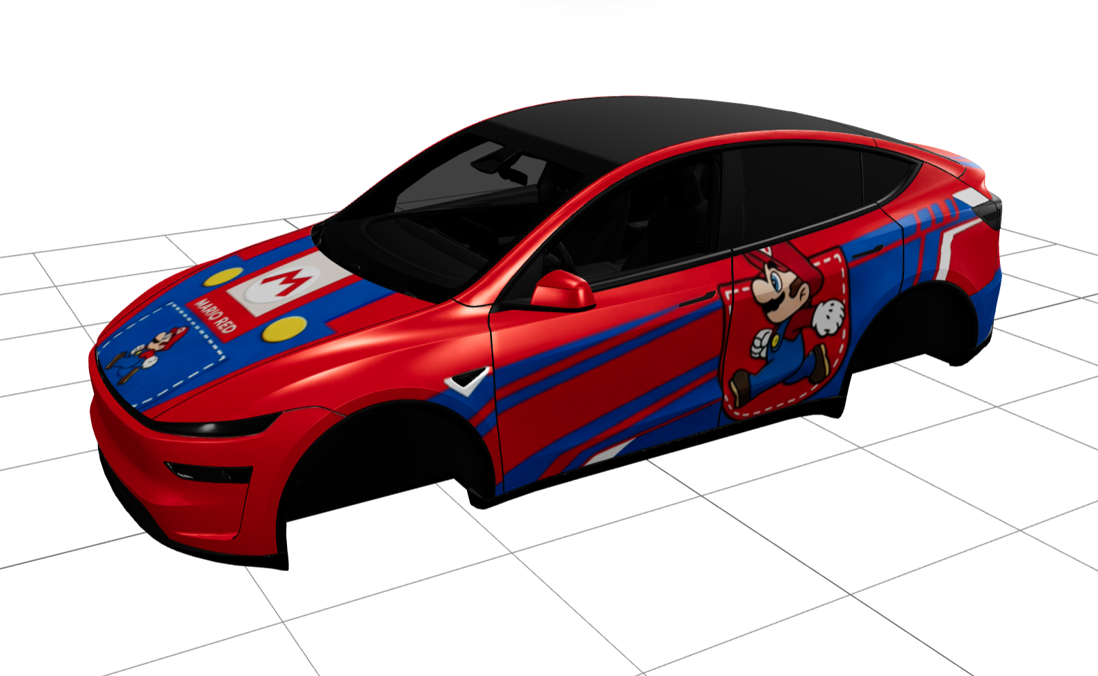 马里奥精品皮肤 实车效果图 1