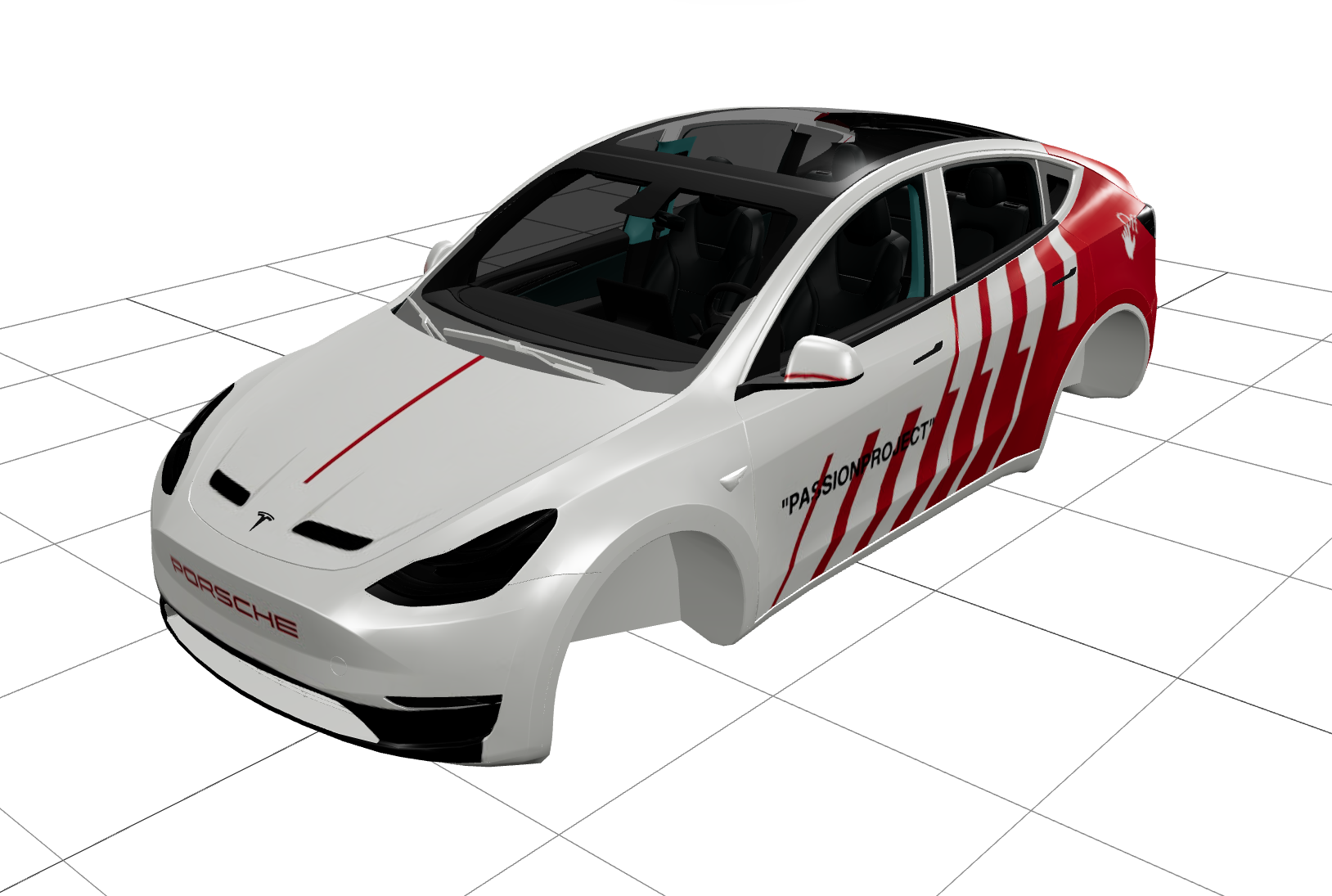 保时捷靓车皮肤 实车效果图 2