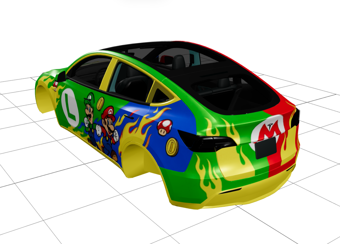 马里奥精品皮肤 实车效果图 2