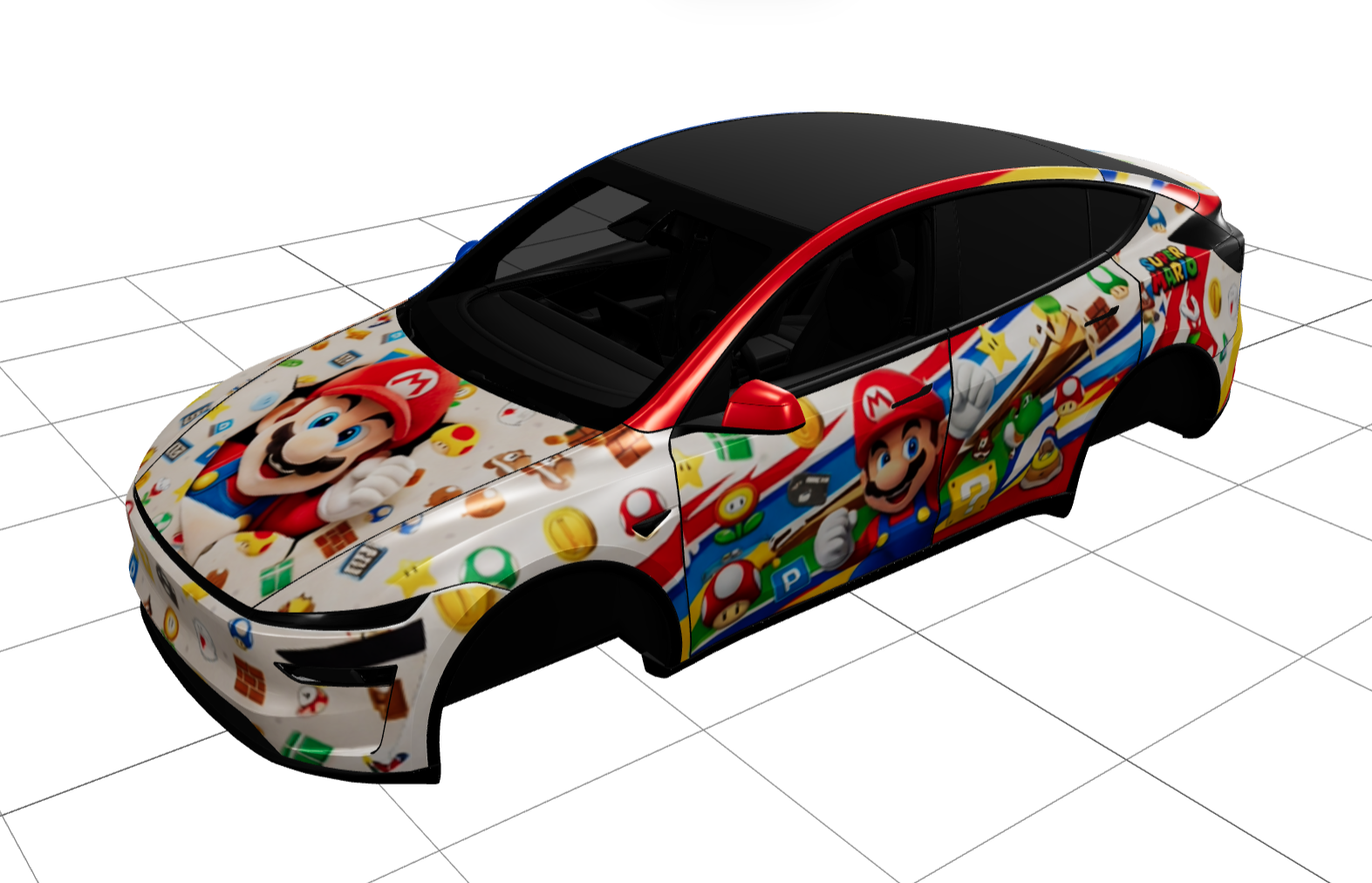 马里奥精品皮肤 实车效果图 1