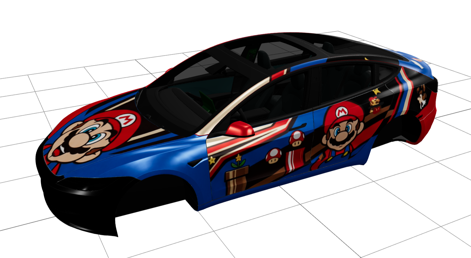 焕新3马里奥 实车效果图 1