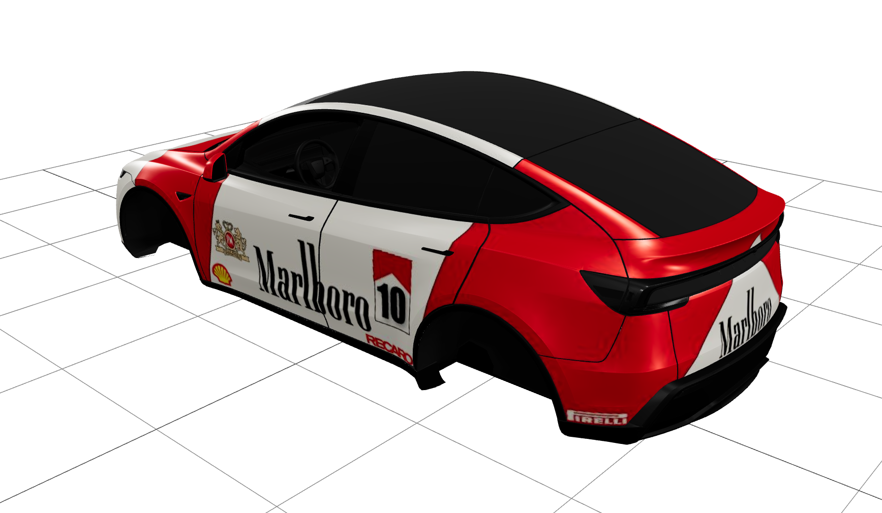 万宝路修复版 实车效果图 2