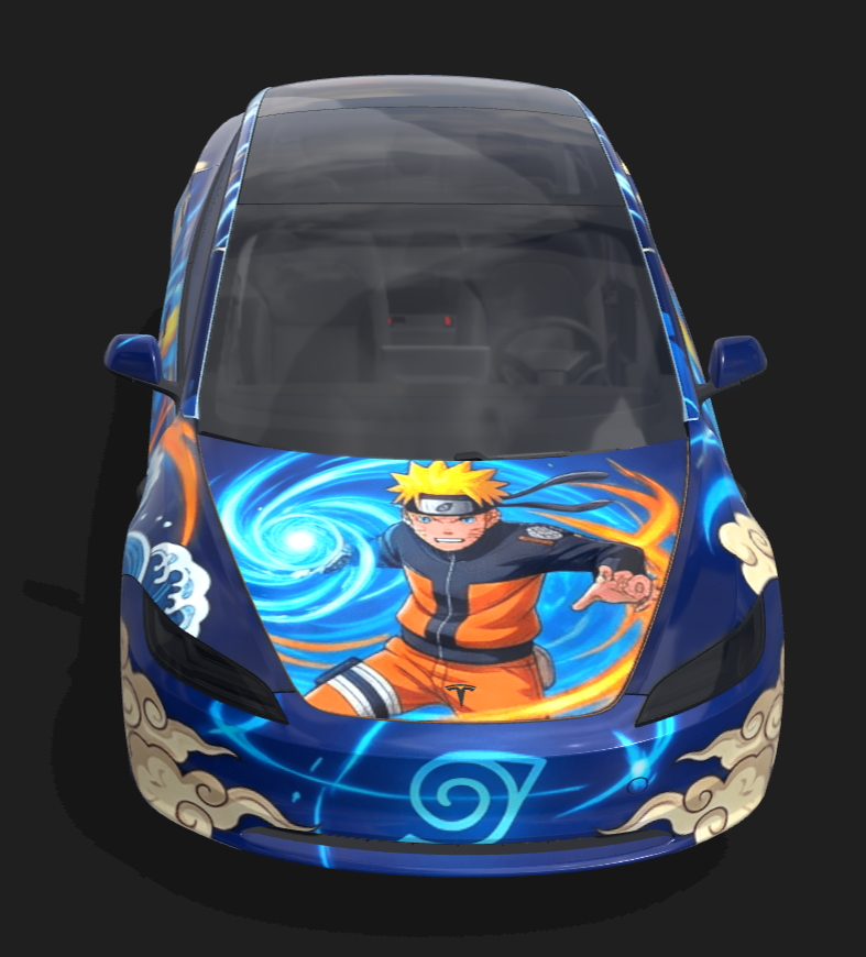 漩涡鸣人 实车效果图 2