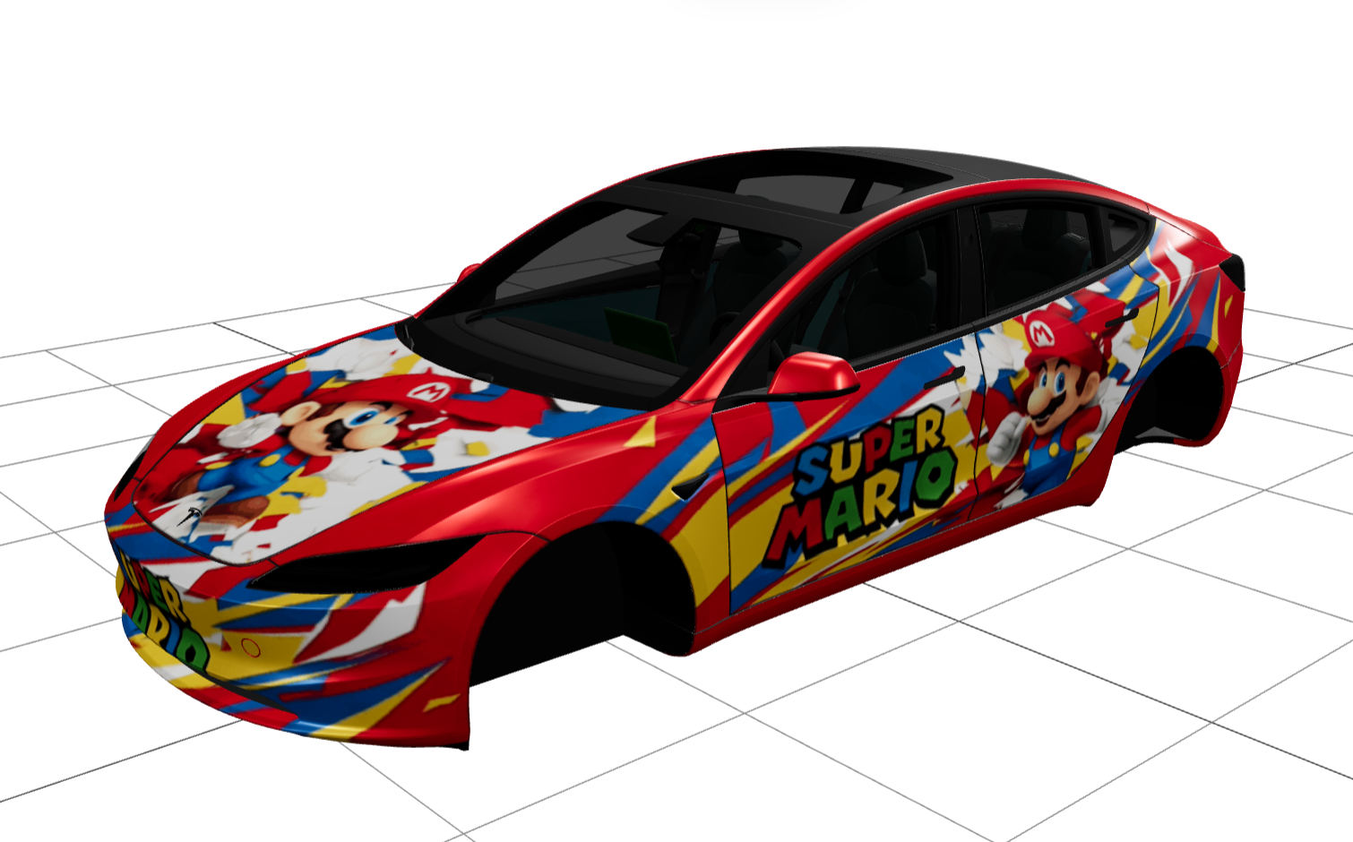 焕新3马里奥 实车效果图 1