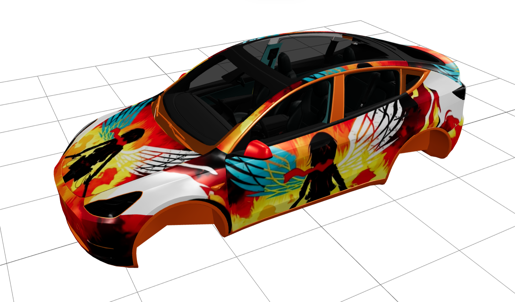 进击的巨人 实车效果图 1