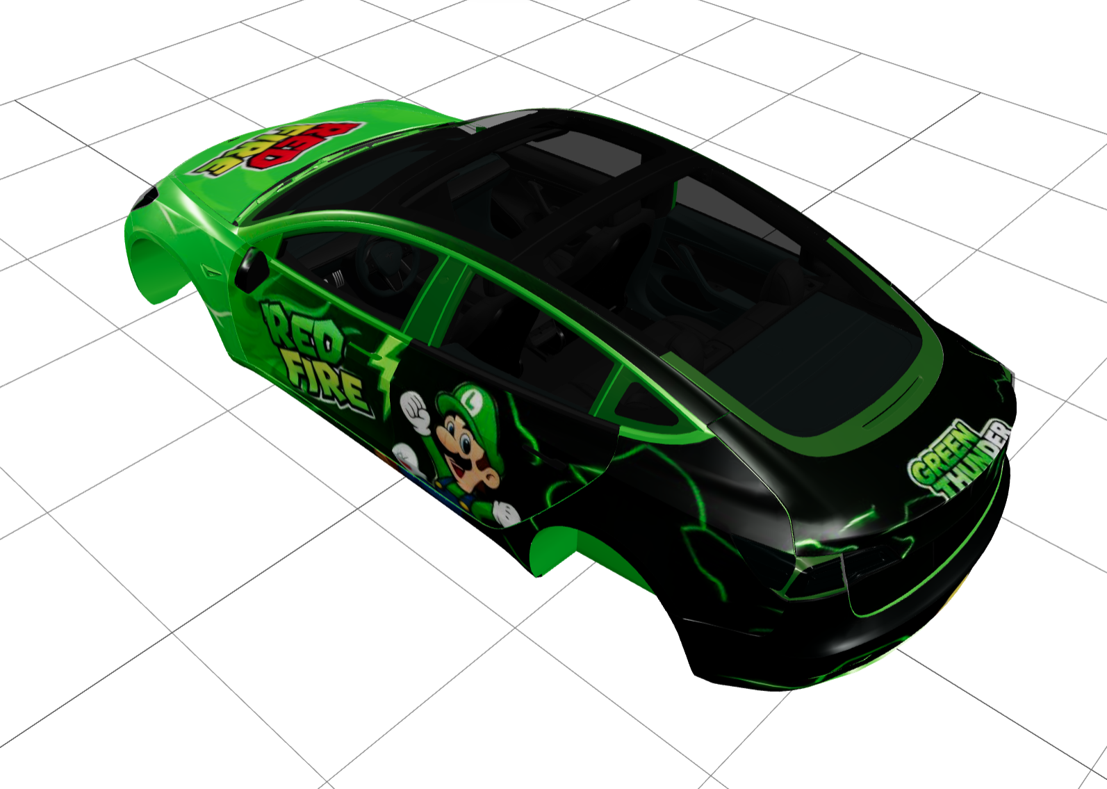 Model 3 实车效果图 1