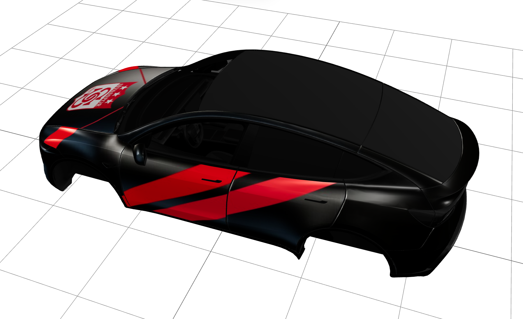 精品赛车皮肤 实车效果图 1