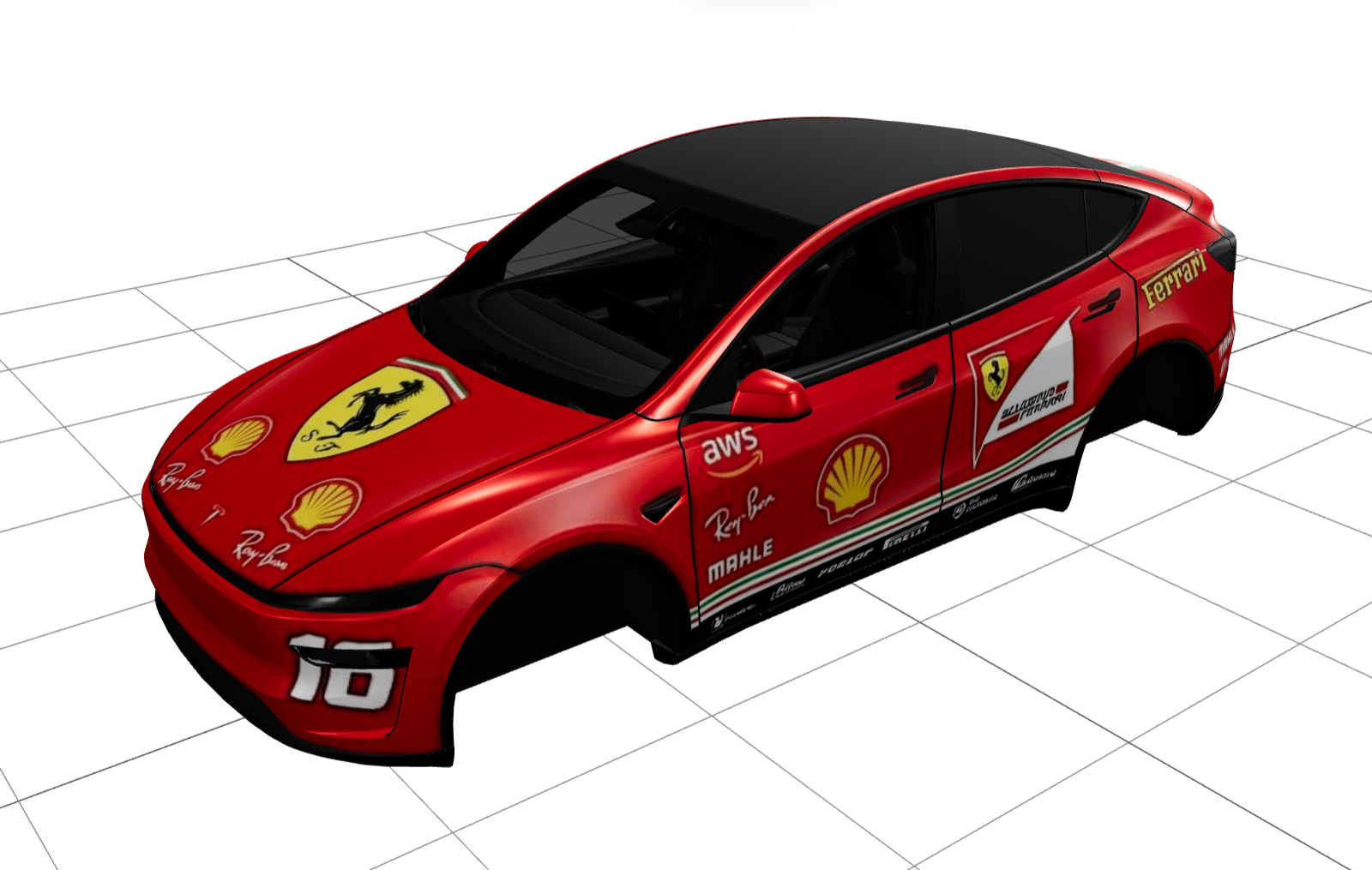 法拉利精品皮肤 实车效果图 2