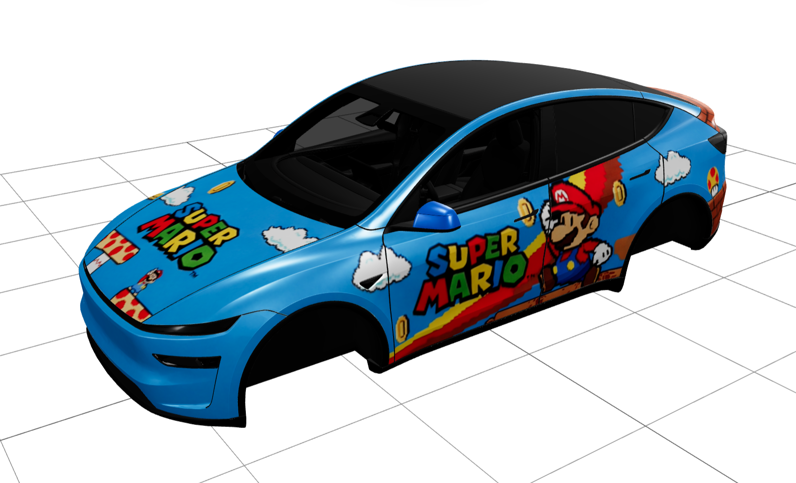 马里奥精品皮肤 实车效果图 1