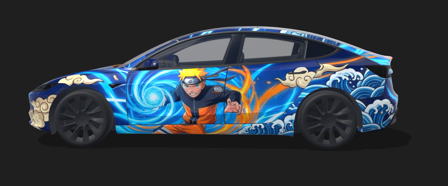 漩涡鸣人 实车效果图 1