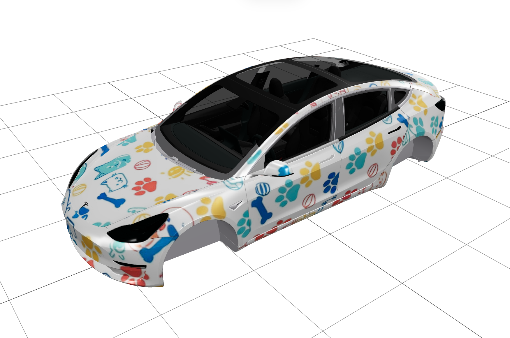 精品皮肤 实车效果图 1