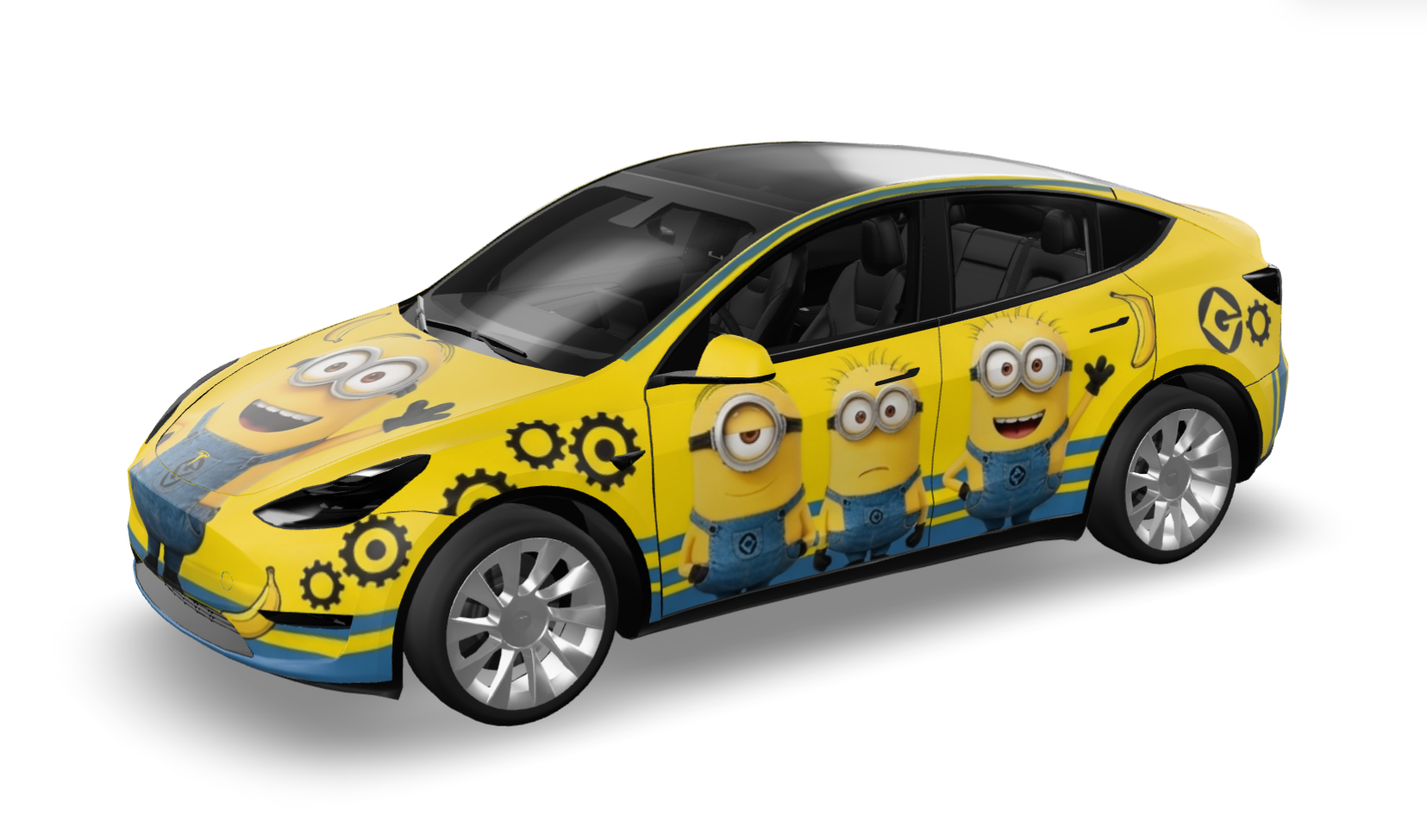 小黄人 实车效果图 1