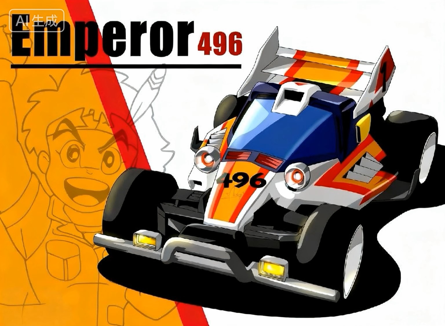 四驱小子系列涂装 实车效果图 1