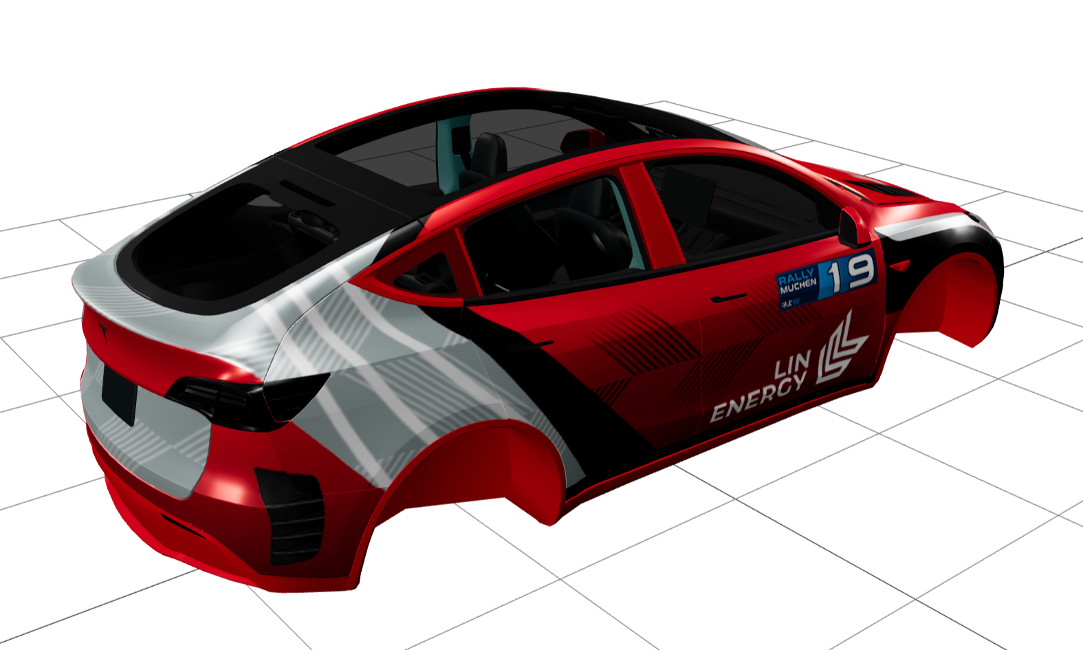 优化每一个细节(飞驰3赛车,还原真实气孔)逼真3D效果 实车效果图 1