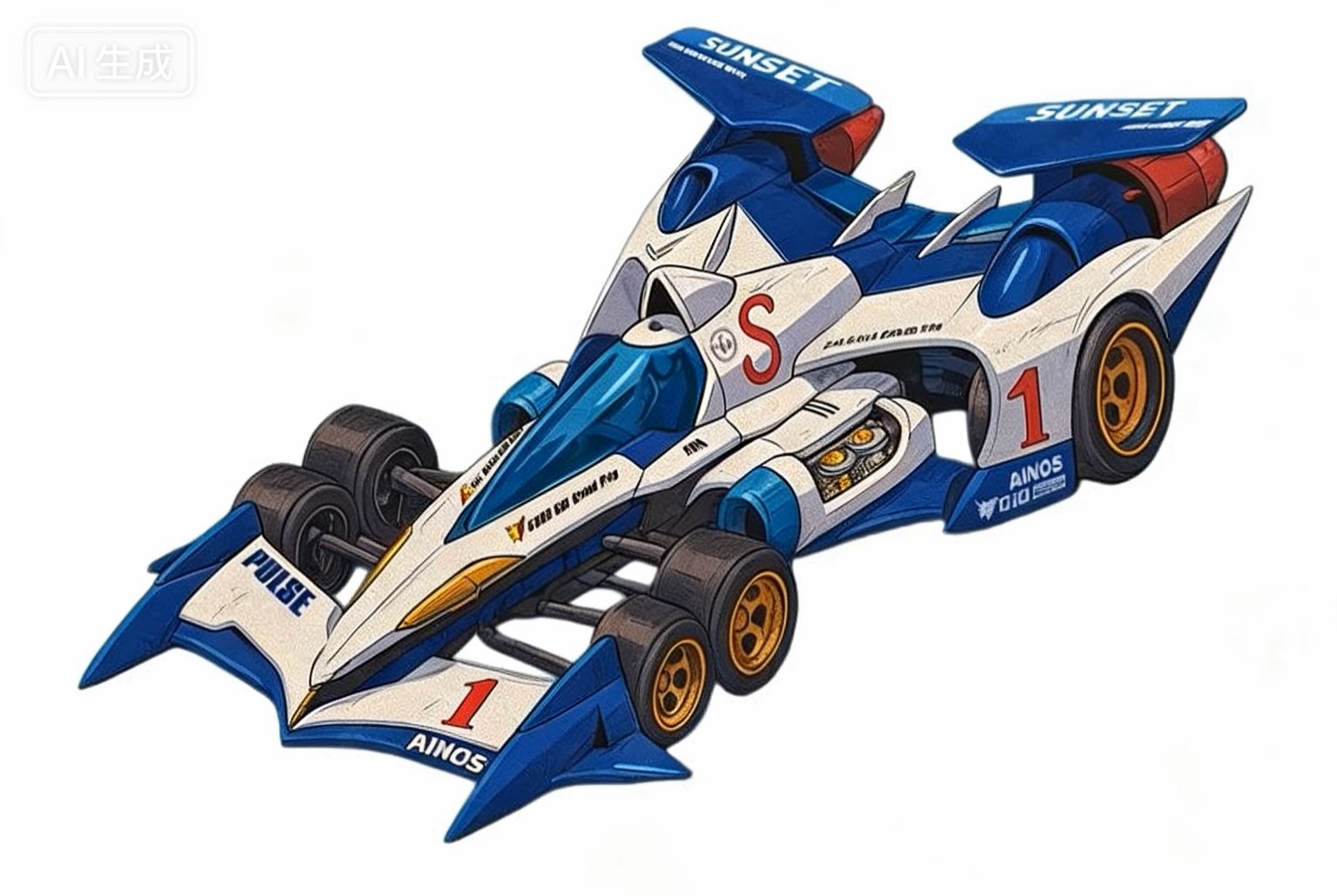 四驱小子系列涂装 实车效果图 1