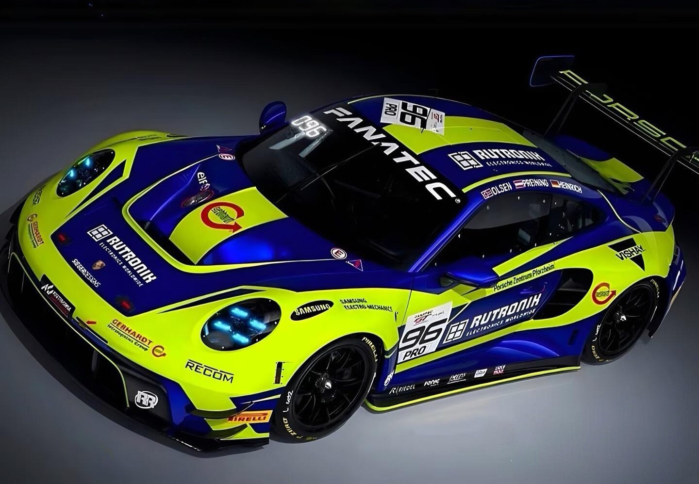 保时捷 96经典赛车 实车效果图 1