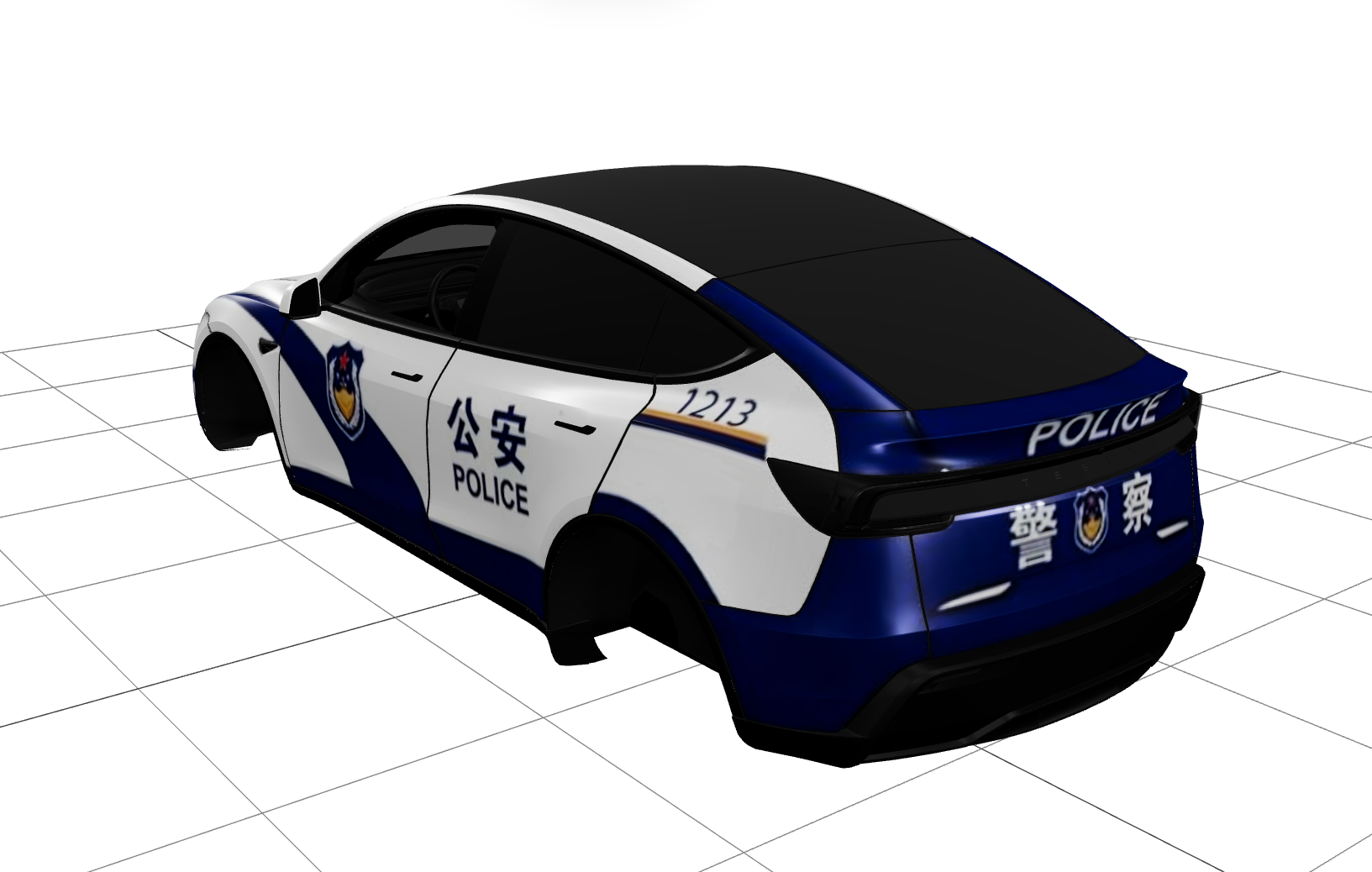 警车修复版 实车效果图 2