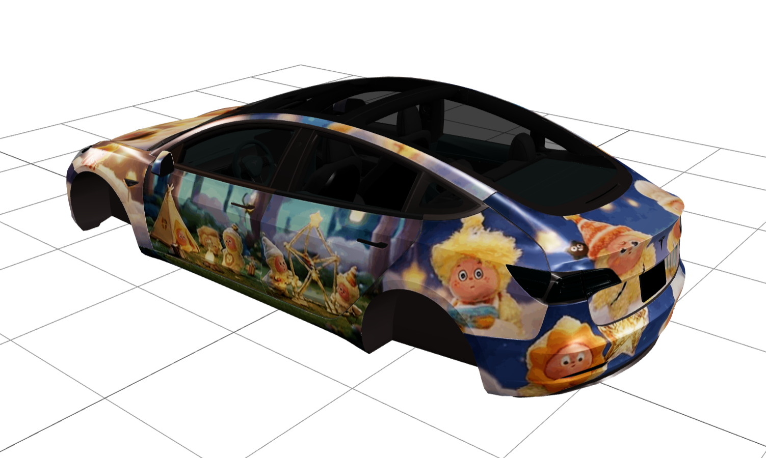 精品皮肤 实车效果图 2