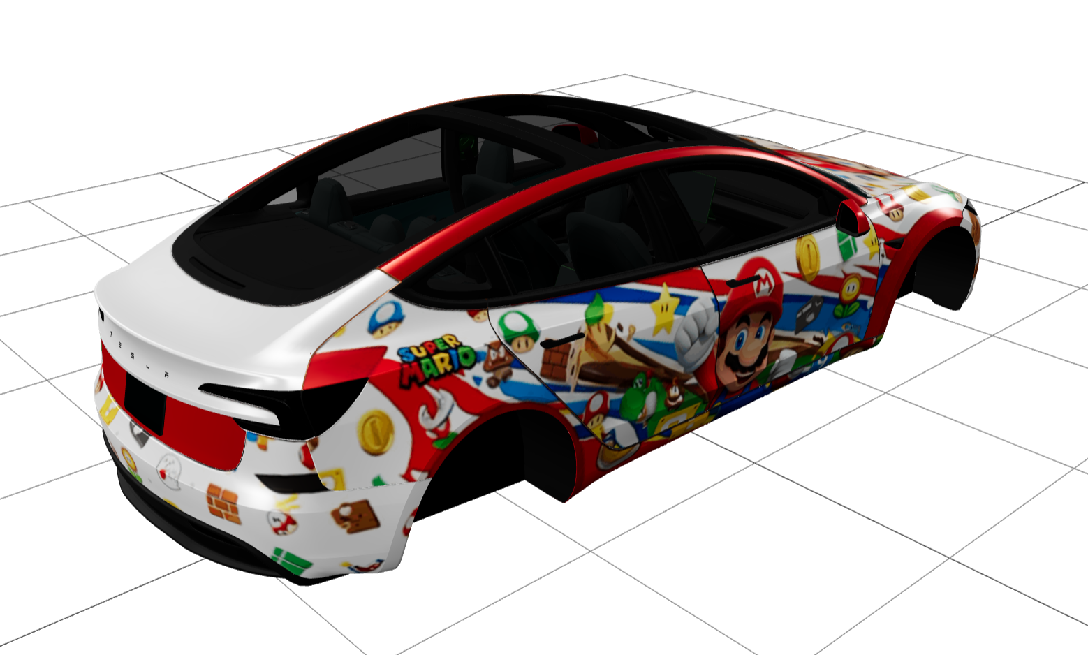 焕新3马里奥 实车效果图 2