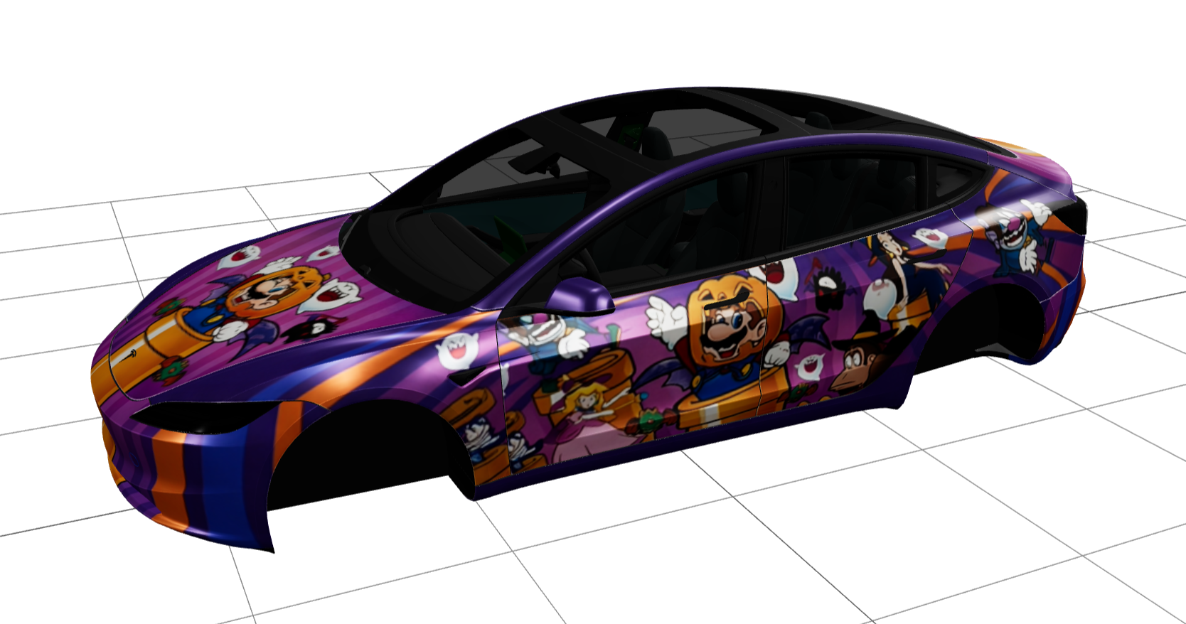 焕新3马里奥 实车效果图 1