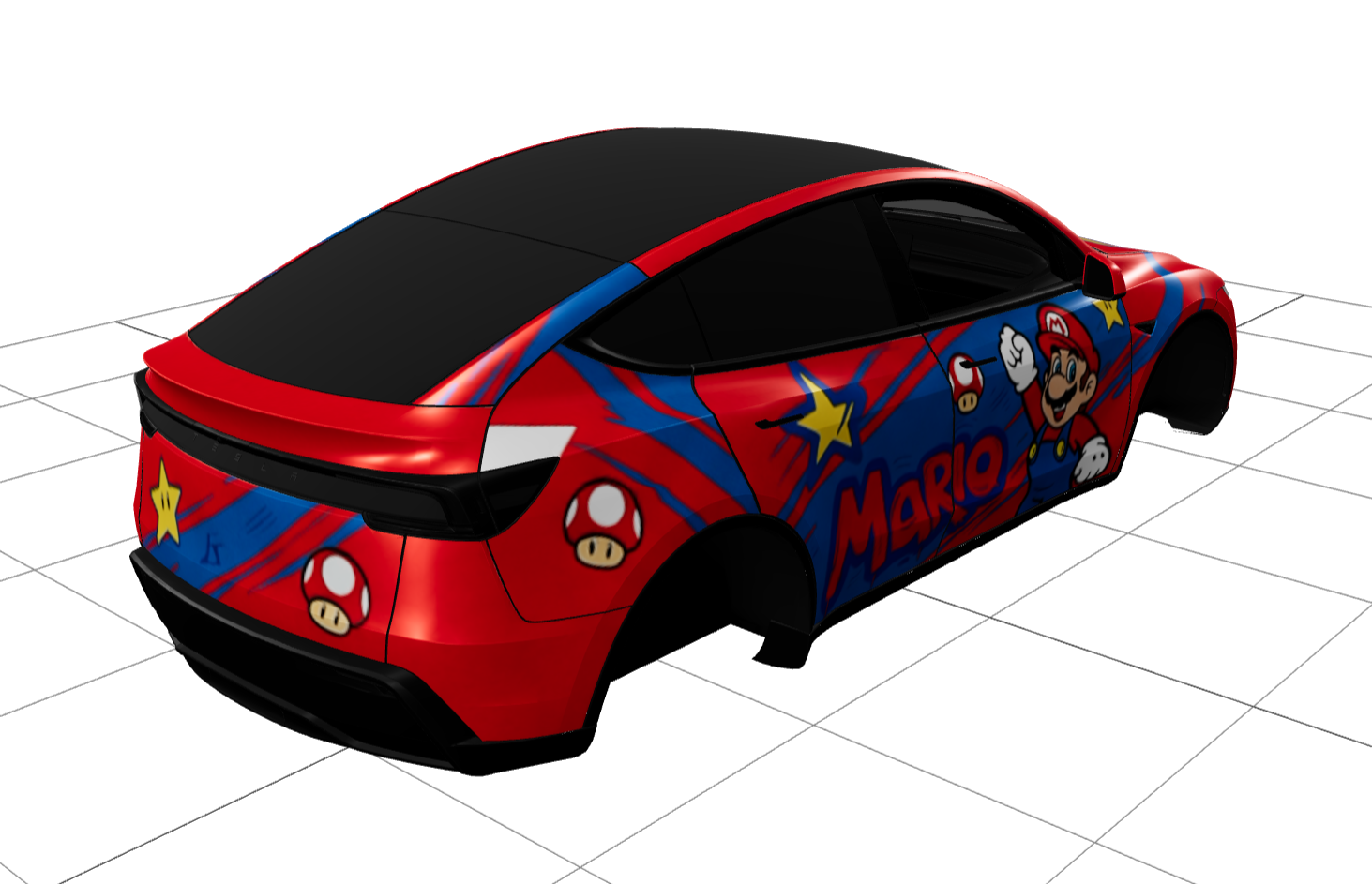 马里奥精品皮肤 实车效果图 2