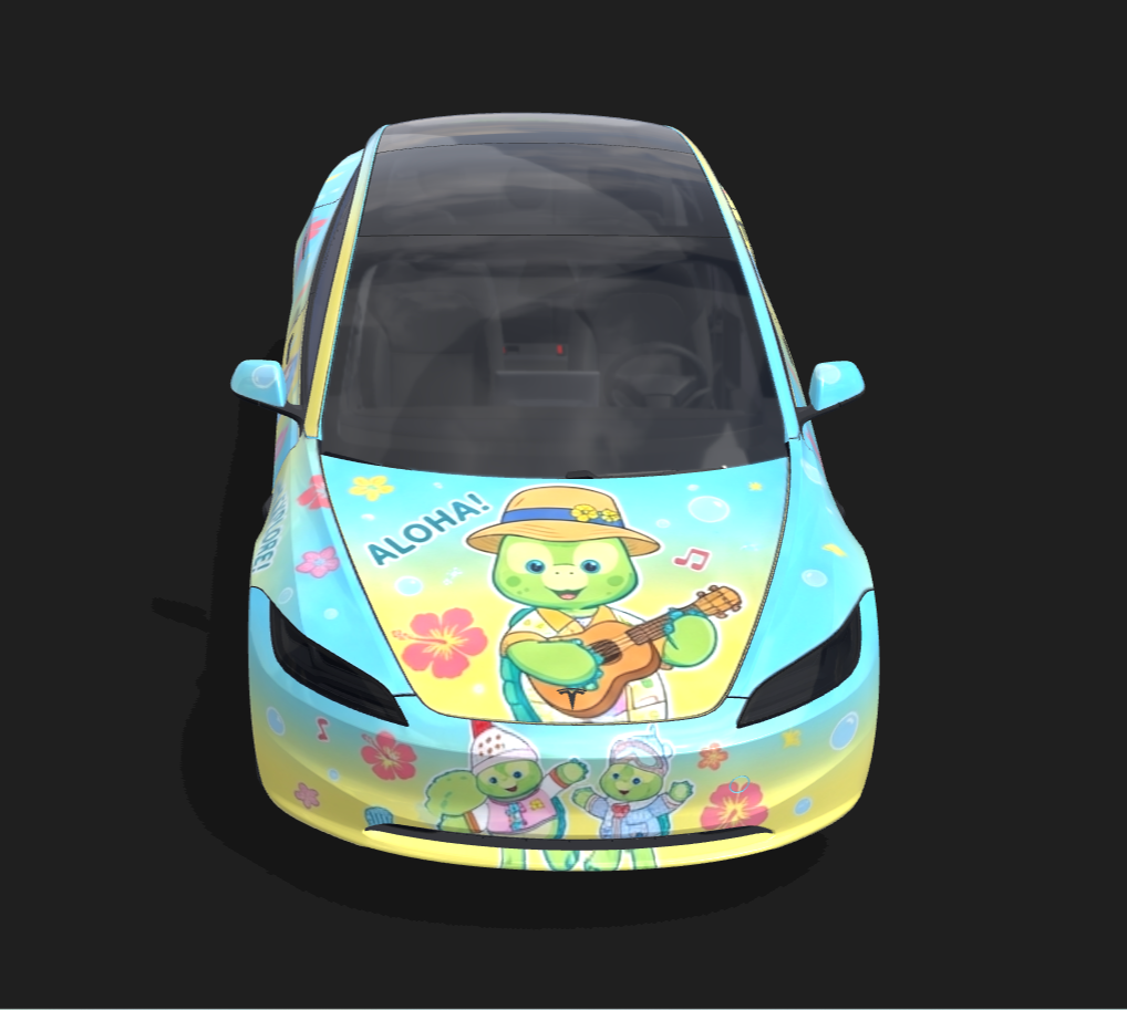 迪士尼奥乐米拉olu 实车效果图 2